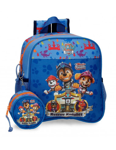 MOCHILA ADAP, 25CM. PAW PATROL RESCUE KNIGHTS